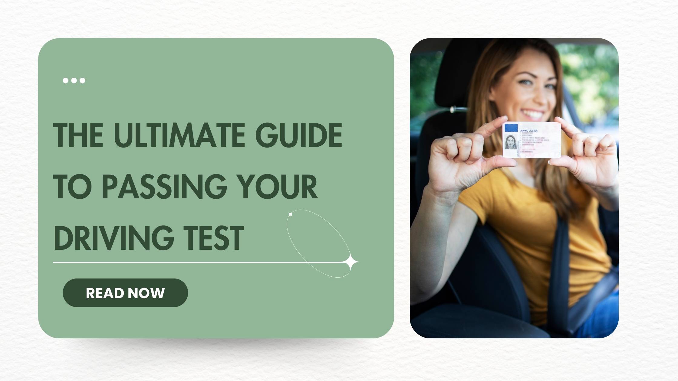 The Ultimate Guide to Passing Your Driving Test