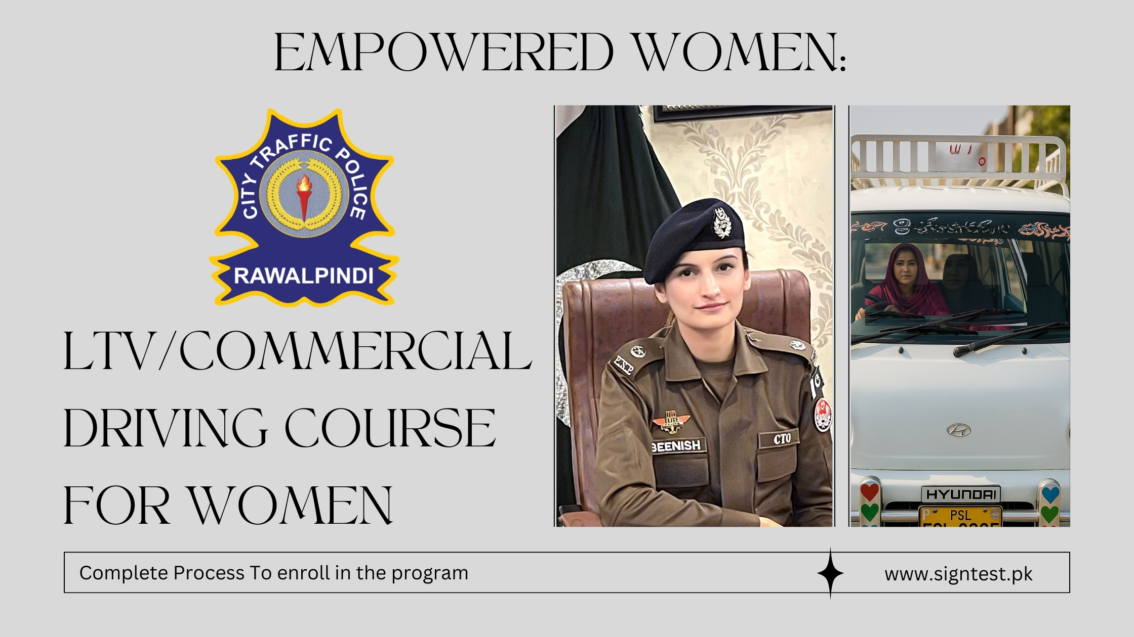 LTV Commercial Driving Course for Women