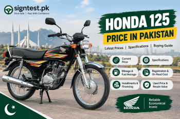 Honda 125 Price in Pakistan 2026 – Rs. 238,500 Verified 2 Honda 125 price in Pakistan 2026 chart showing CG 125 Rs 238,500, CG 125S Rs 286,900 and CG 125S Gold Rs 296,900